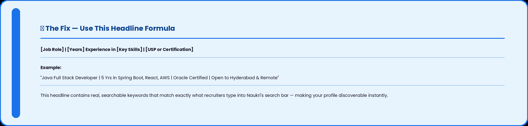 Box 03 Headline Formula